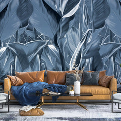 3007-D / Peel and Stick Wallpaper: Tropical Plant Design for Modern Home Decor, Easy to Install and Remove Wall Mural - Artevella