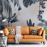 3014-D / Removable Wallpaper Peel and Stick - Abstract Colorful Tropical Plants Design for Modern Home Decor - Artevella