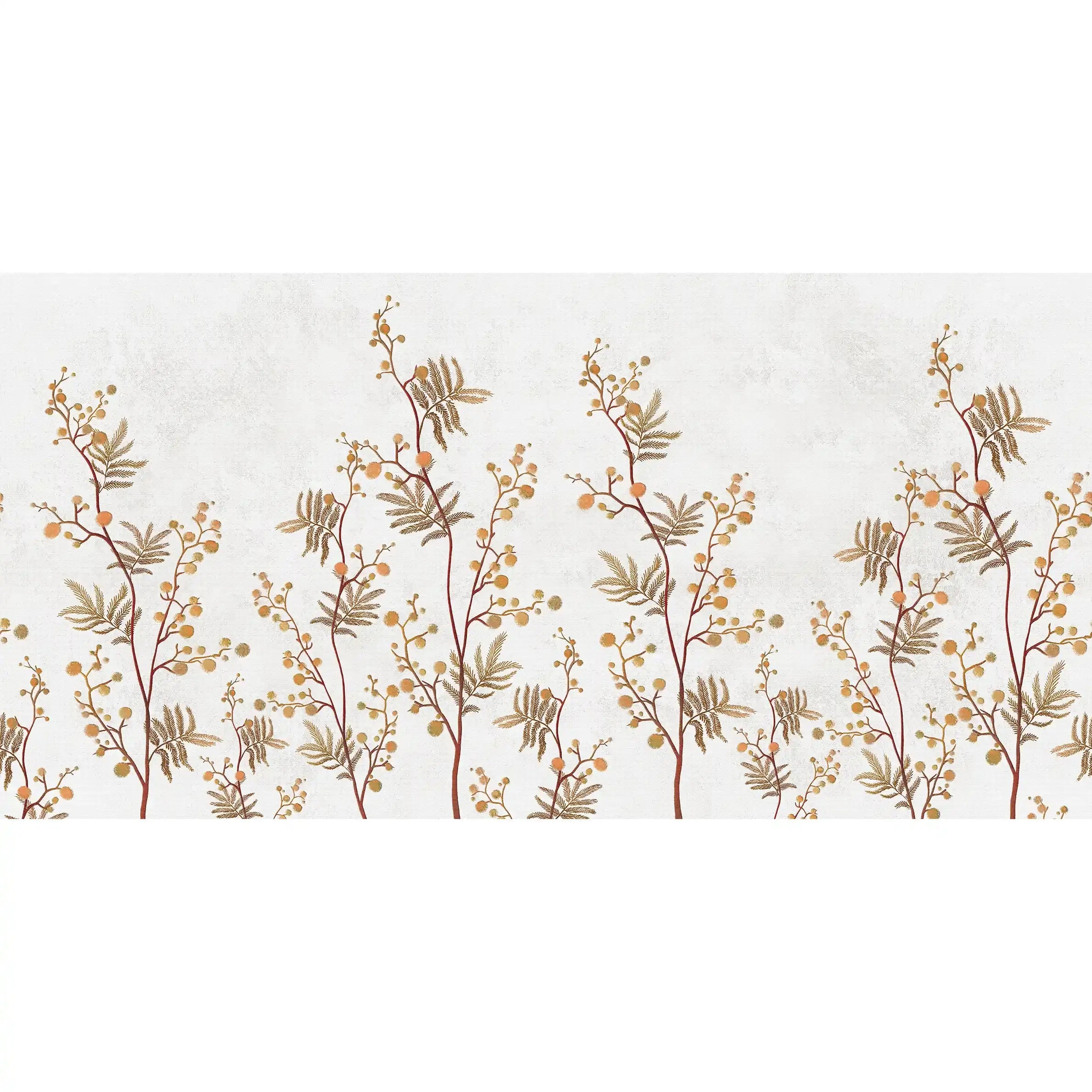 3016-B / Temporary Wallpaper: Floral Wall Mural with Easy Peel Off Design, Ideal for Accent Walls and Shelf Drawers - Artevella