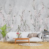 3023-D / Modern Grey Paisley Wallpaper, Adhesive Peel and Stick, Temporary Wallpaper for Home Decor - Artevella