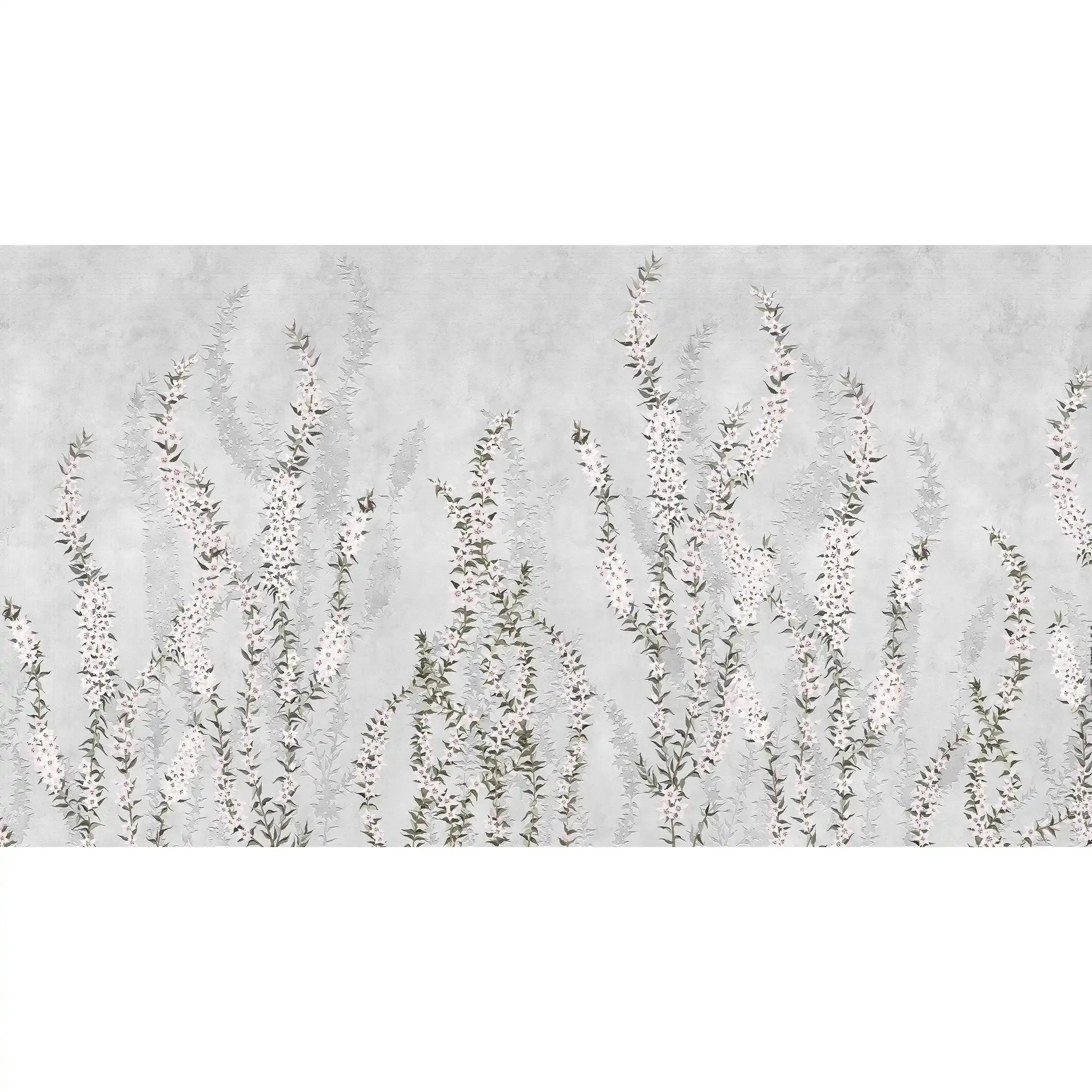 3023-D / Modern Grey Paisley Wallpaper, Adhesive Peel and Stick, Temporary Wallpaper for Home Decor - Artevella