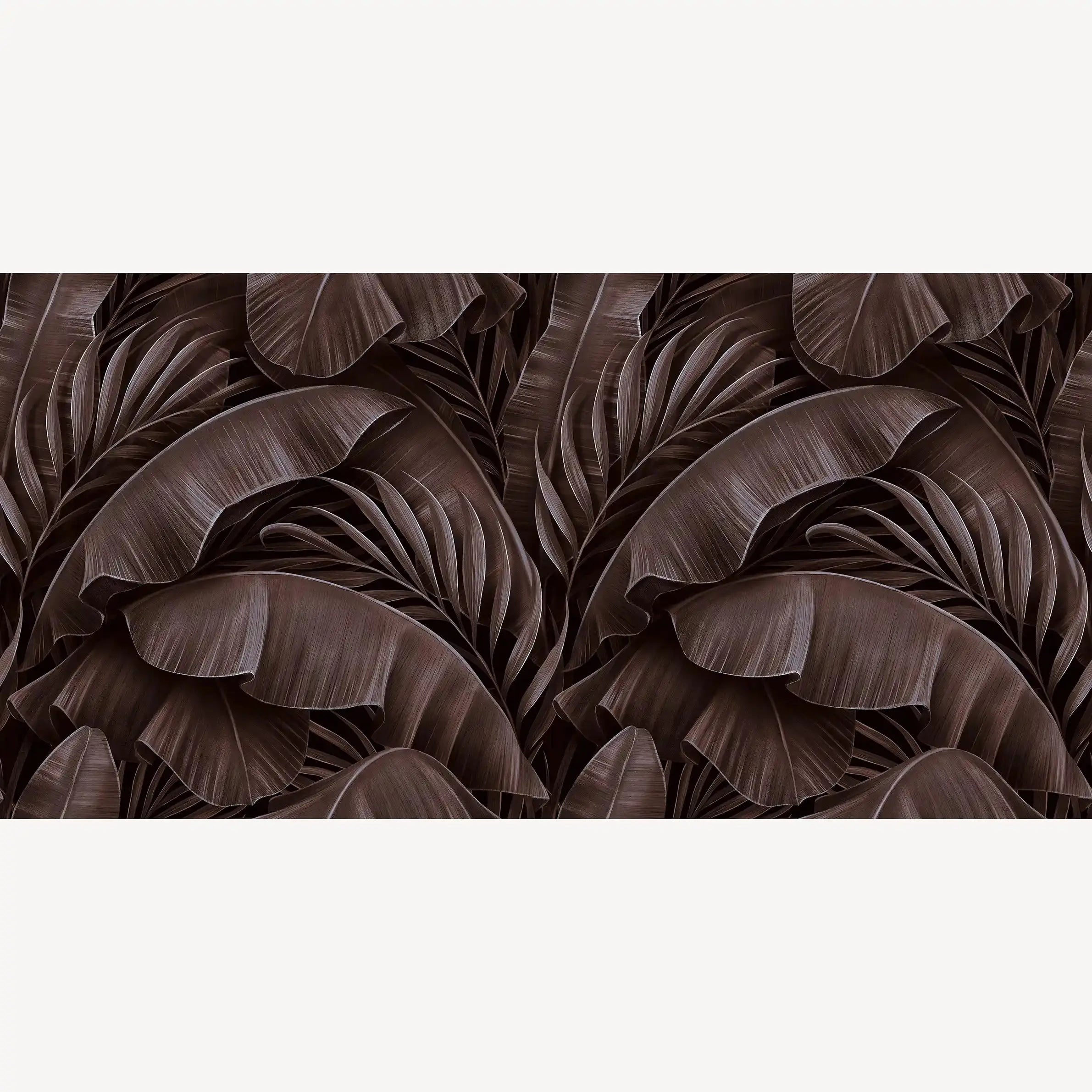 3026-C / Tropical Jungle Leaves Wallpaper, Peel and Stick Mural, Ideal for Bathroom, Bedroom, and Kitchen - Artevella
