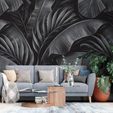 3026-E / Tropical Jungle Leaves Wallpaper, Peel and Stick Mural, Ideal for Bathroom, Bedroom, and Kitchen - Artevella