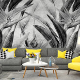 3039-E / Tropical Bird of Paradise Peel and Stick Wallpaper – Vibrant Botanical Design Wall Decor - Artevella