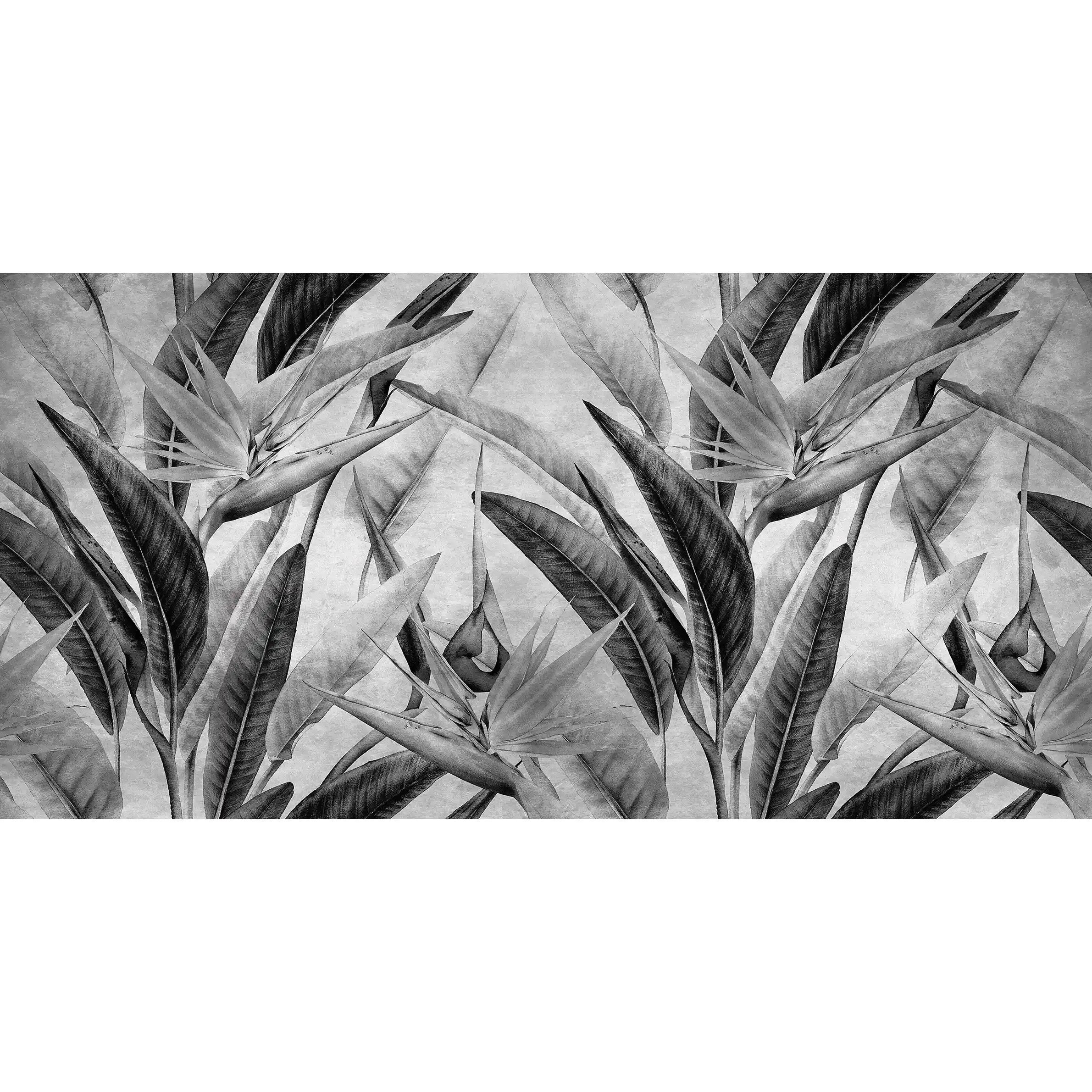 3039-E / Tropical Bird of Paradise Peel and Stick Wallpaper – Vibrant Botanical Design Wall Decor - Artevella