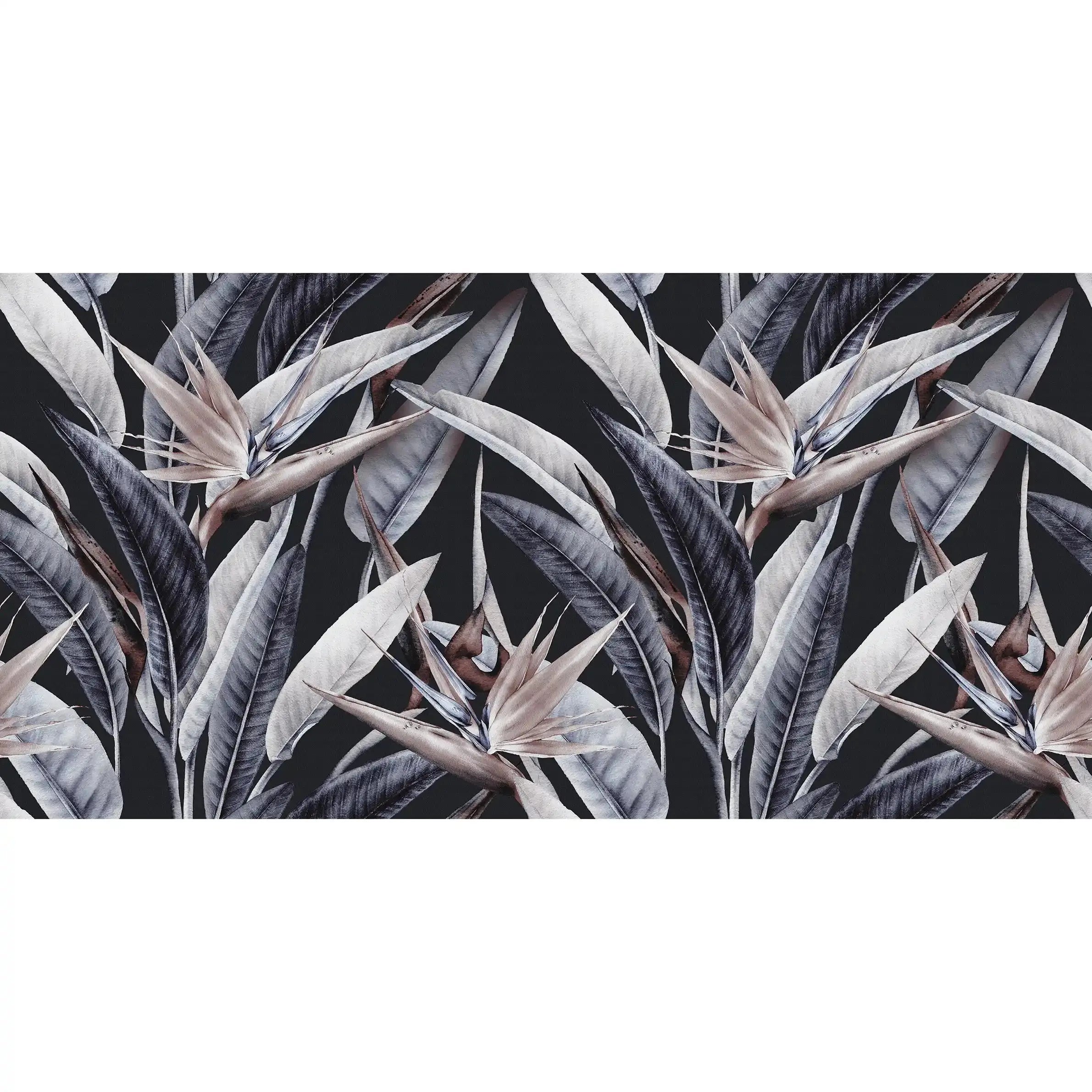 3039-F / Tropical Bird of Paradise Peel and Stick Wallpaper – Vibrant Botanical Design Wall Decor - Artevella