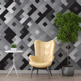 3064-E / Colorful Geometric Pattern Wallpaper - Peelable, Stickable, Ideal for Modern Wall Decor or Accent Wall - Artevella