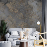 3072-E / Vintage Floral Mural Peel and Stick Wallpaper - Brown Nature-Inspired Wall Decor for Modern Homes - Artevella