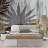 3077-B / Botanical Wall Mural: Peel and Stick Wallpaper with Wild Floral and Plant Motif - Artevella