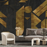 3078-A / Adhesive Boho Wallpaper Peel and Stick: Easy Install Geometric Pattern for Walls, Bedrooms, Kitchens - Modern, Temporary Room Decor - Artevella