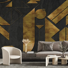 3078-A / Adhesive Boho Wallpaper Peel and Stick: Easy Install Geometric Pattern for Walls, Bedrooms, Kitchens - Modern, Temporary Room Decor - Artevella