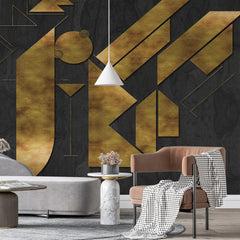 3078-A / Adhesive Boho Wallpaper Peel and Stick: Easy Install Geometric Pattern for Walls, Bedrooms, Kitchens - Modern, Temporary Room Decor - Artevella