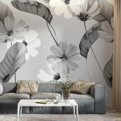 3080-E / Vibrant Boho Floral Wallpaper: Peel and Stick for Easy Application - Self Adhesive, Temporary Wall Mural for DIY Decor - Artevella