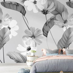 3080-E / Vibrant Boho Floral Wallpaper: Peel and Stick for Easy Application - Self Adhesive, Temporary Wall Mural for DIY Decor - Artevella