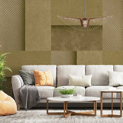 3082-D / Peel and Stick Wallpaper: Blue Tile Square Pattern, Easy Install, Adhesive Wall Decor for Bathroom, Kitchen, and Living Room - Artevella