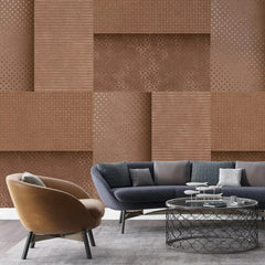 3082-E / Peel and Stick Wallpaper: Blue Tile Square Pattern, Easy Install, Adhesive Wall Decor for Bathroom, Kitchen, and Living Room - Artevella