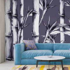 3098-F / Peel and Stick Wallpaper: Modern Bamboo Pattern, Easy Install for Kitchen and Bathroom, Removable Wallpaper - Artevella