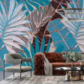 3103-B / Botanical Wall Mural - Self Adhesive, Palm Leaf Tropical Wallpaper for Any Room - Artevella