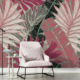 3103-D / Botanical Wall Mural - Self Adhesive, Palm Leaf Tropical Wallpaper for Any Room - Artevella