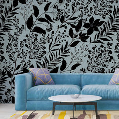 3105-F / Peel and Stick Floral Wallpaper: Pink Flowers and Leaf Design, Easy Apply Wall Decor for Bedroom & Bathroom - Artevella