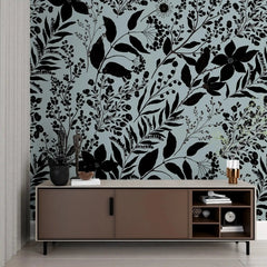 3105-F / Peel and Stick Floral Wallpaper: Pink Flowers and Leaf Design, Easy Apply Wall Decor for Bedroom & Bathroom - Artevella