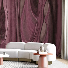 3123-E / Modern Green Striped Self-Adhesive Wallpaper, Trendy Peel and Stick Wallpaper, Natural Green Tree Bark Pattern Wall Mural - Artevella