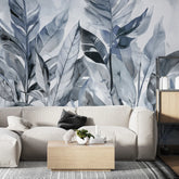 3145 / Modern Geometric Peel & Stick Wallpaper, Bold Pattern & Abstract Art, Watercolor Foliage, Temporary Wall Decor for Kitchen/Bedroom/Bathroom - Artevella