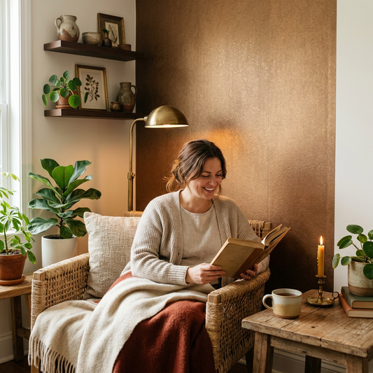 Timeless Warmth: Decorating with Bronze Peel and Stick Wallpapers