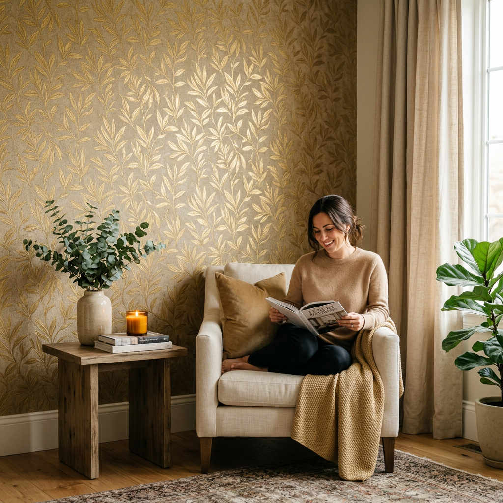The Golden Touch: Elevate Your Home with Luxury Gold Wallpapers