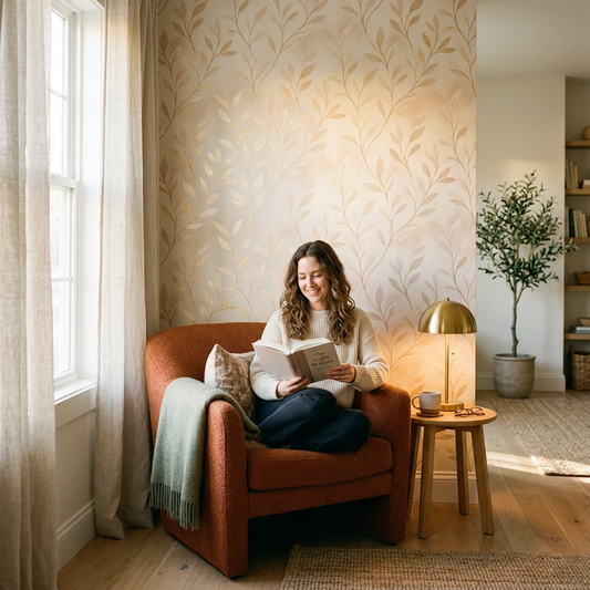 Illuminating Spaces: The Power of Light-Inspired Wallpaper