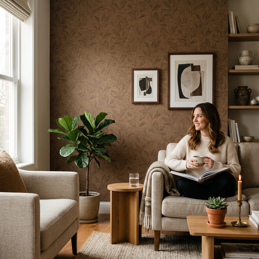 The Beauty of Brown: Timeless Wallpaper Trends for 2024