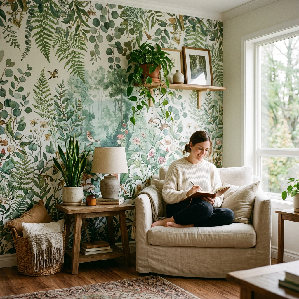 Transform Your Home with Landscape and Botanical Wallpaper