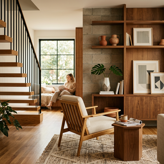 Timeless Geometry: Elevating Interiors with Architecture