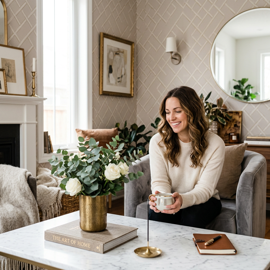 Timeless Luxury: Marble and Geometric Wallpaper Trends