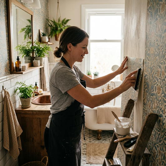 Wallpapering Over Humid Bathroom Walls: A Complete Guide
