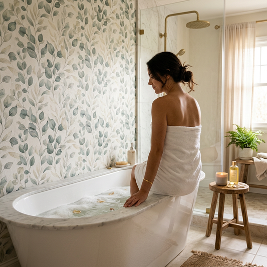 7 Best Waterproof Wallpapers for a Spa-Like Bathroom