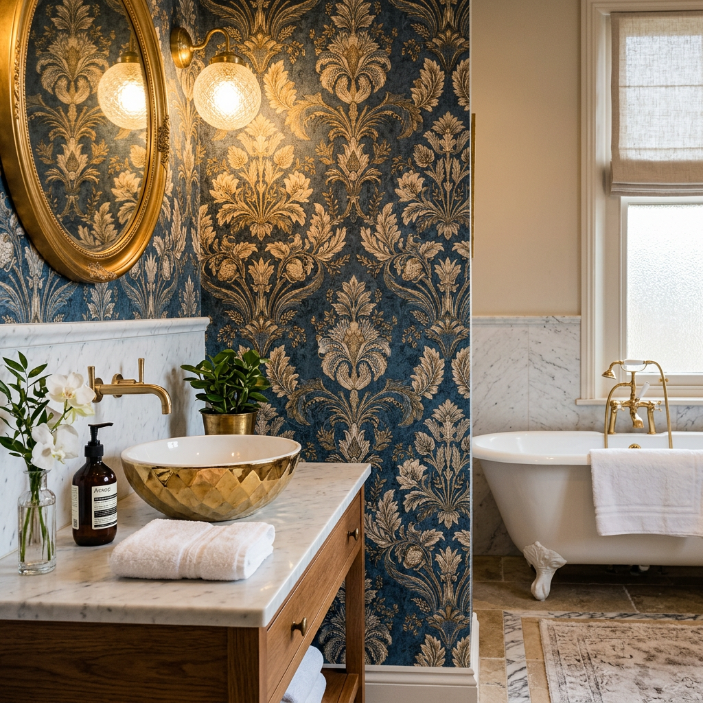 The Best Wallpapers for Luxury Hotel Bathrooms