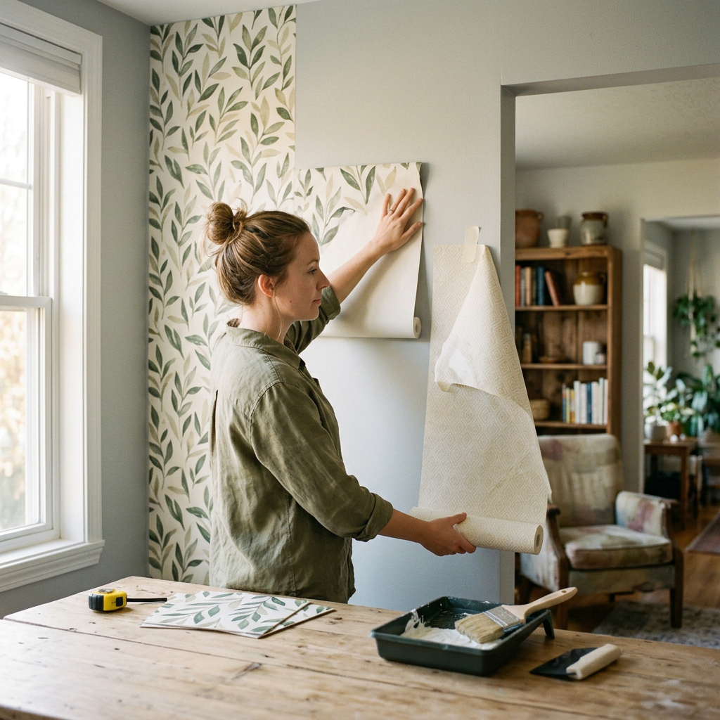 Peel and Stick vs. Traditional Wallpaper: Which is Right?
