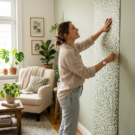 How to Upgrade Rentals with Eco Peel-and-Stick Wallpaper