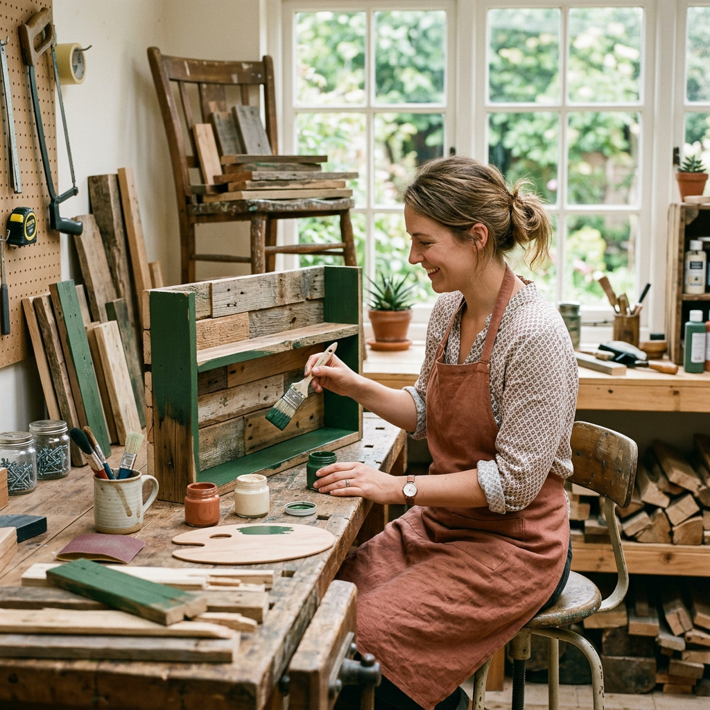 Beyond the Walls: Using Scraps for Furniture Upcycling