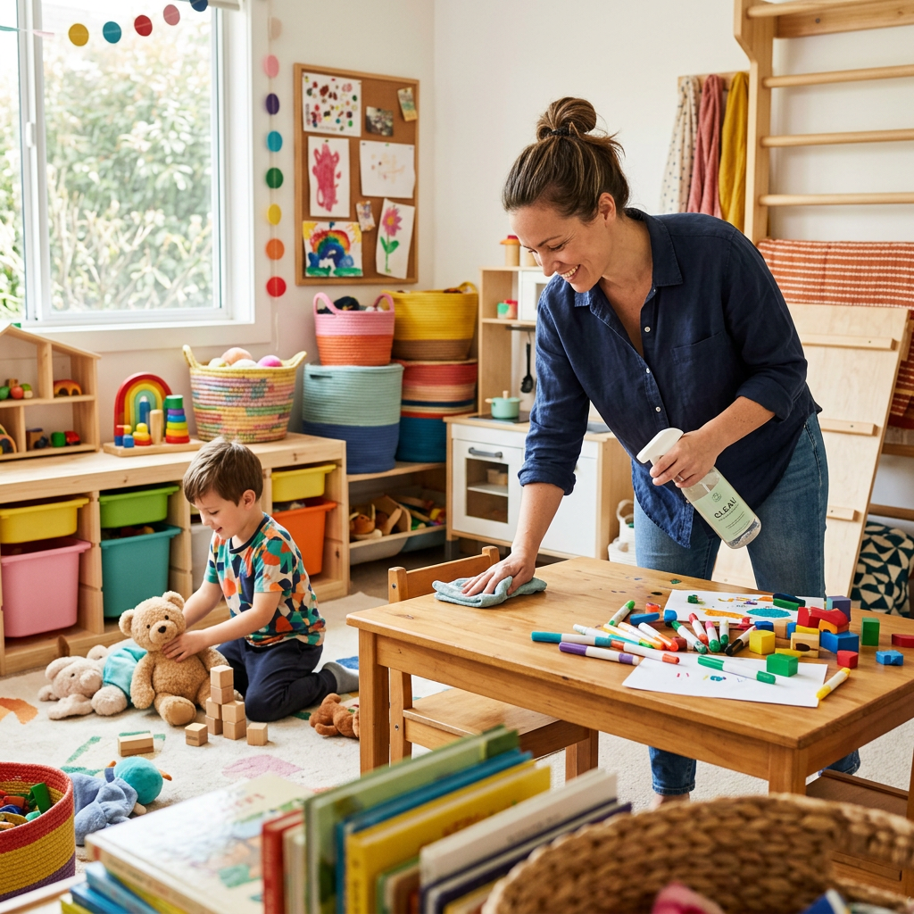 Cleaning Protocols for High-Traffic Kids' Spaces