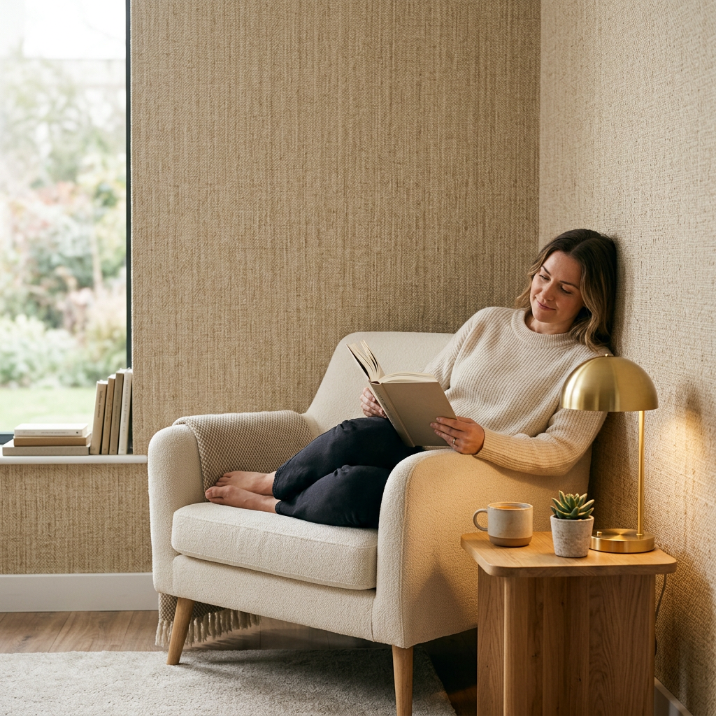 Acoustic Insulation Benefits of Textile Wallpapers