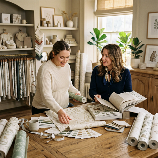 Mapping the High-End Nursery Market: Sourcing Safe Wallpaper