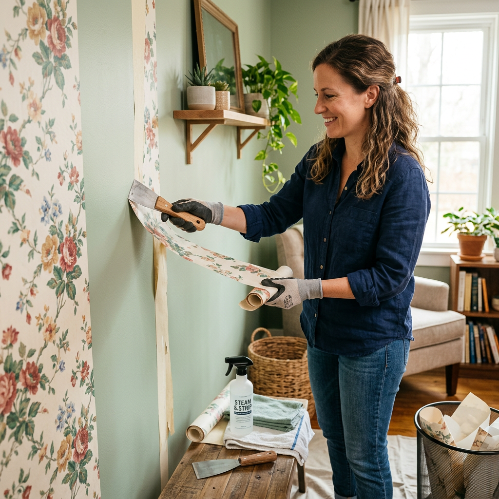 How to Remove Wallpaper Without Damaging Paint: The Pro Guide