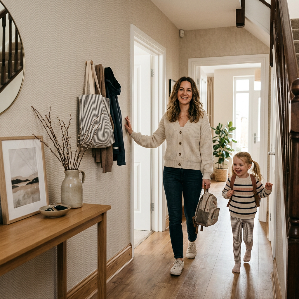 Low-Maintenance Wallpaper for High-Traffic Hallways