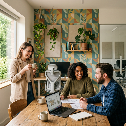 Modern Office Wallpaper Trends to Boost Employee Morale