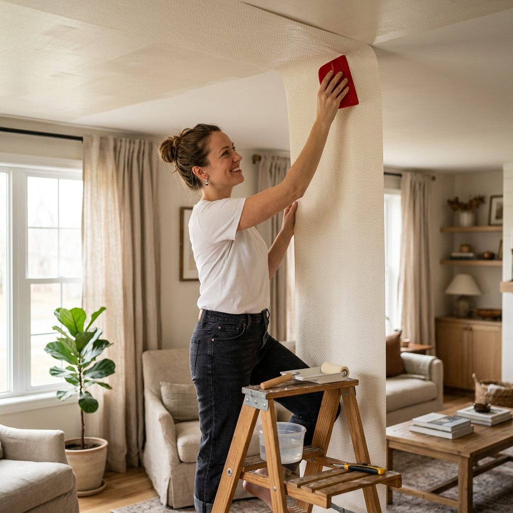 Prepasted Ceiling Wallpaper: Removal & Buying Guide