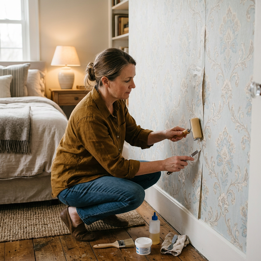 How to Fix Prepasted Bedroom Wallpaper Issues