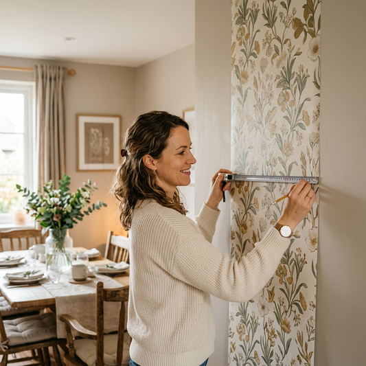 How to Measure Washable Vinyl Wallpaper for Dining Rooms