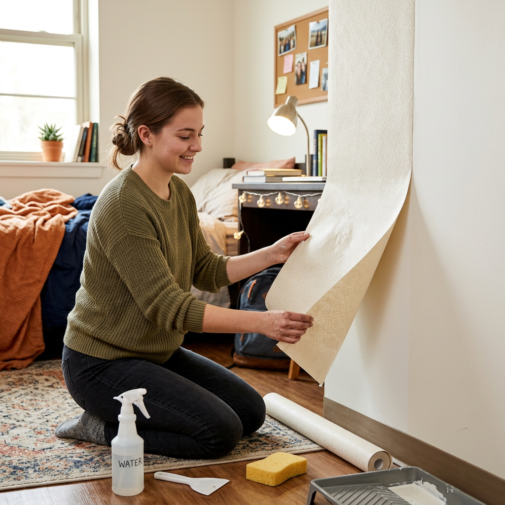How to Safely Remove Non-Woven Wallpaper in Dorms